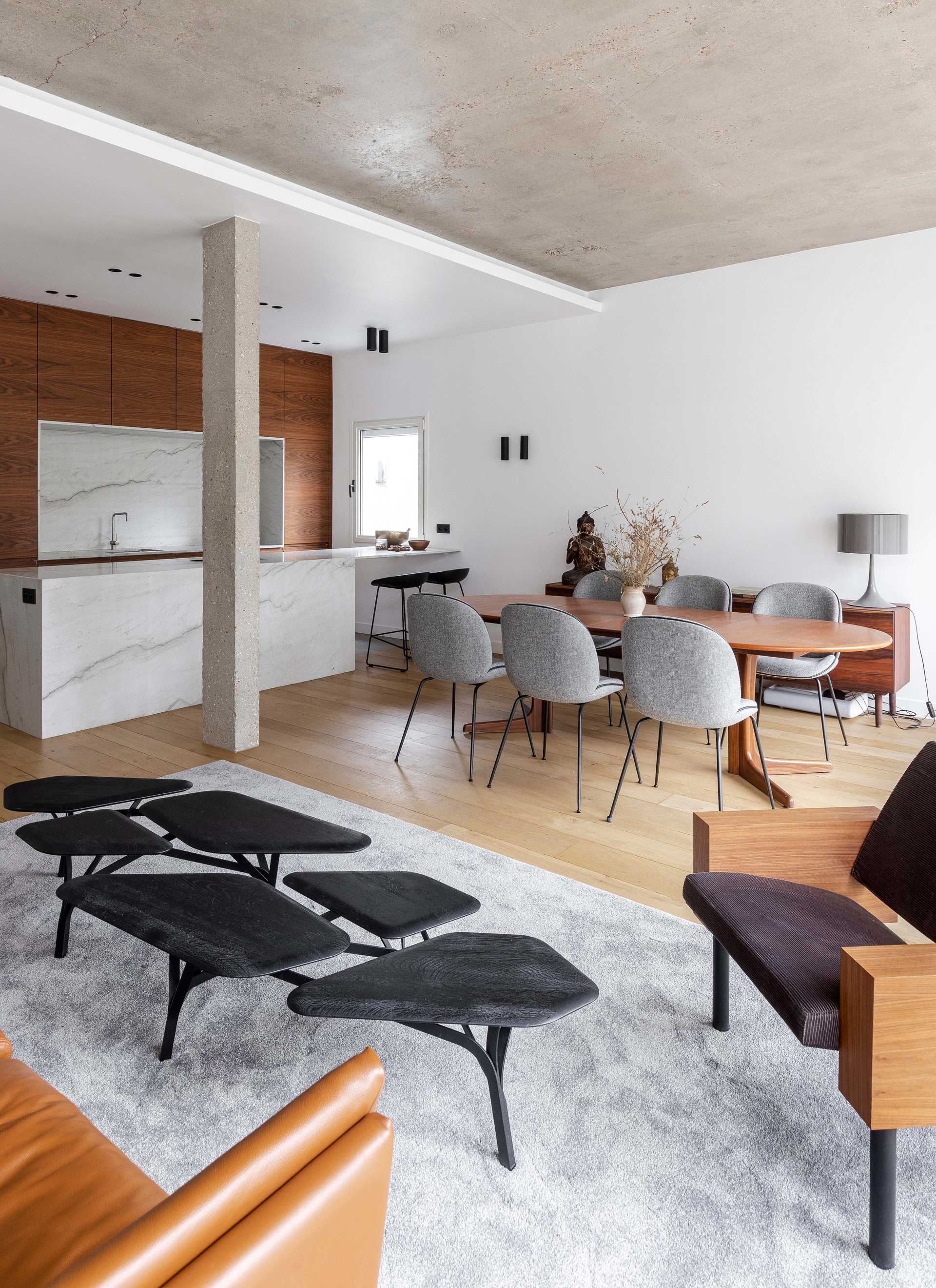 Rénovation d'un appartement par un architecte d'intérieur à Nantes