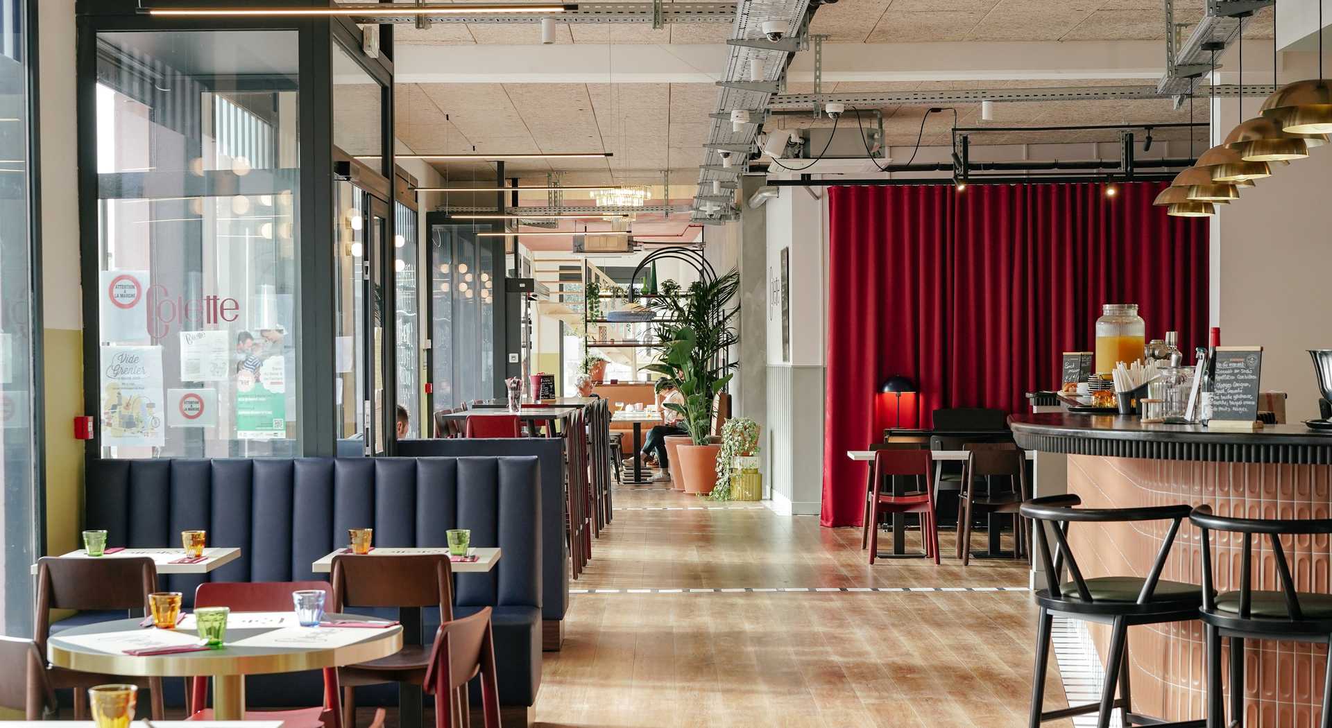 Aménagement d'un restaurant à Nantes par un architecte d'intérieur